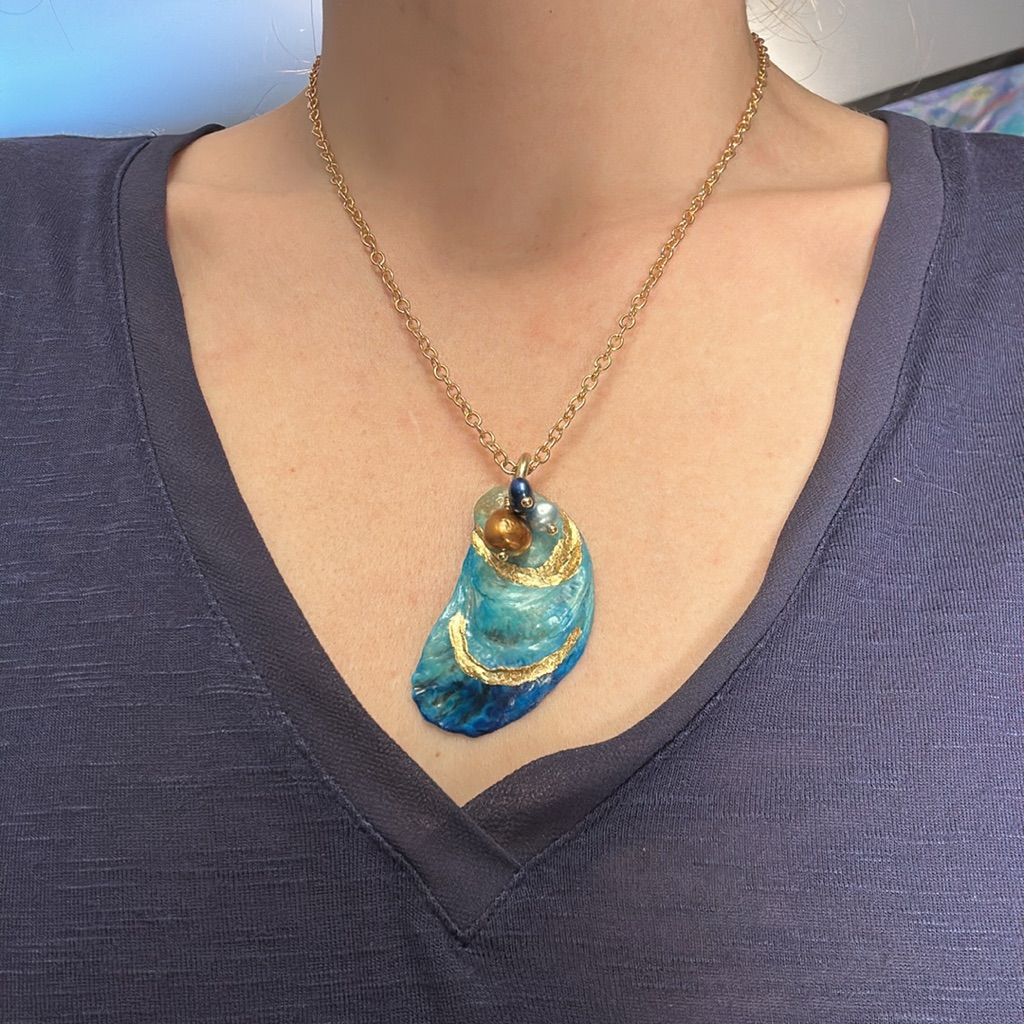 Oyster Shell Necklace